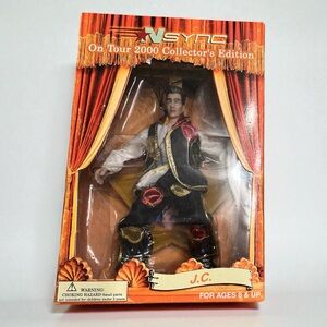 NIB NSYNC J.C Chasez On Tour 2000 Collector’s Edition marionette NWT new